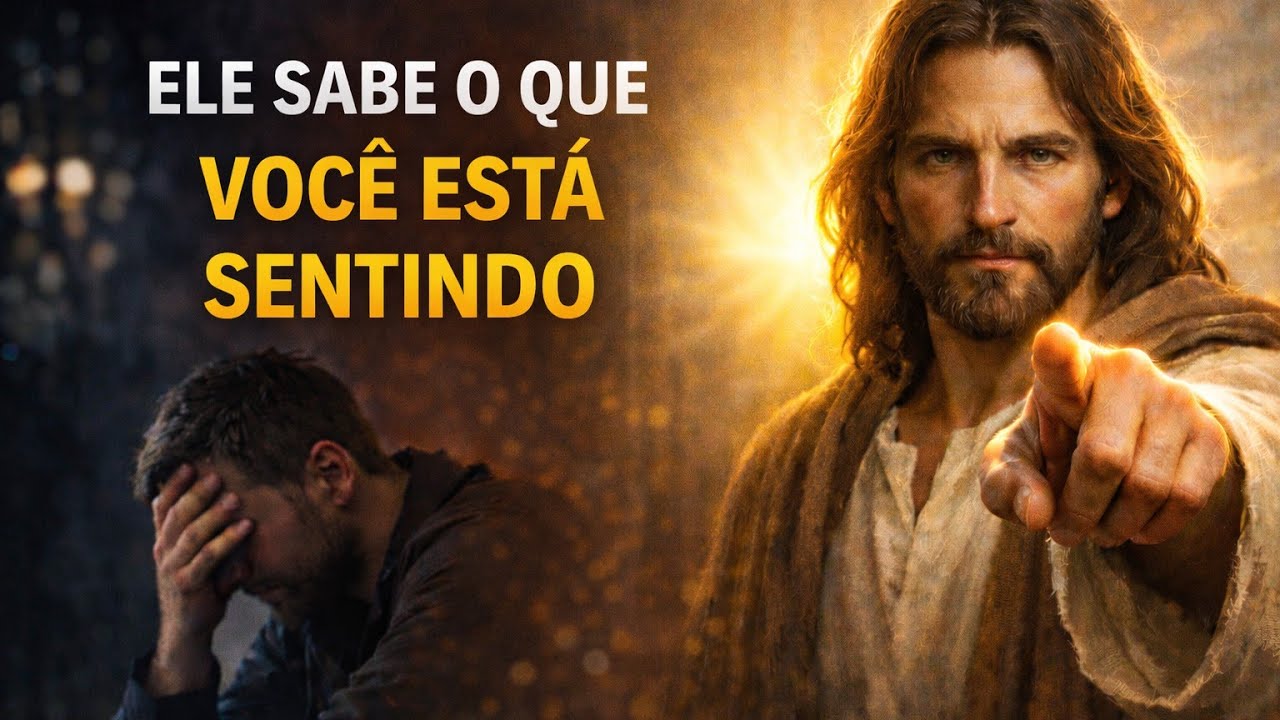JESUS VIU SEU CANSASO… E DISSE ISSO PARA VOCÊ HOJE