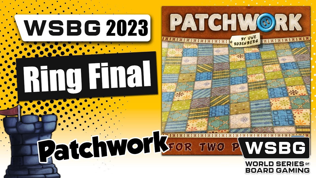 Patchwork Championship - World Series of Board Gaming 2023 - WSBG - YouTube