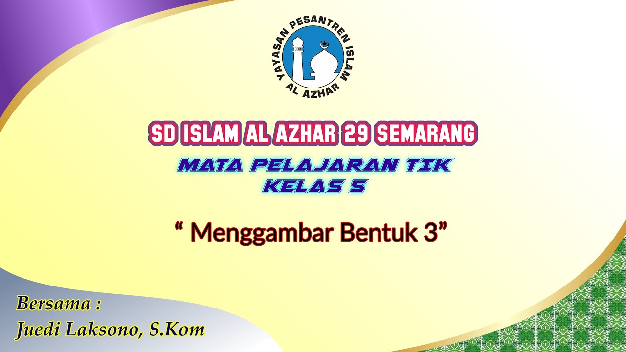 Menggambar Bentuk 3 