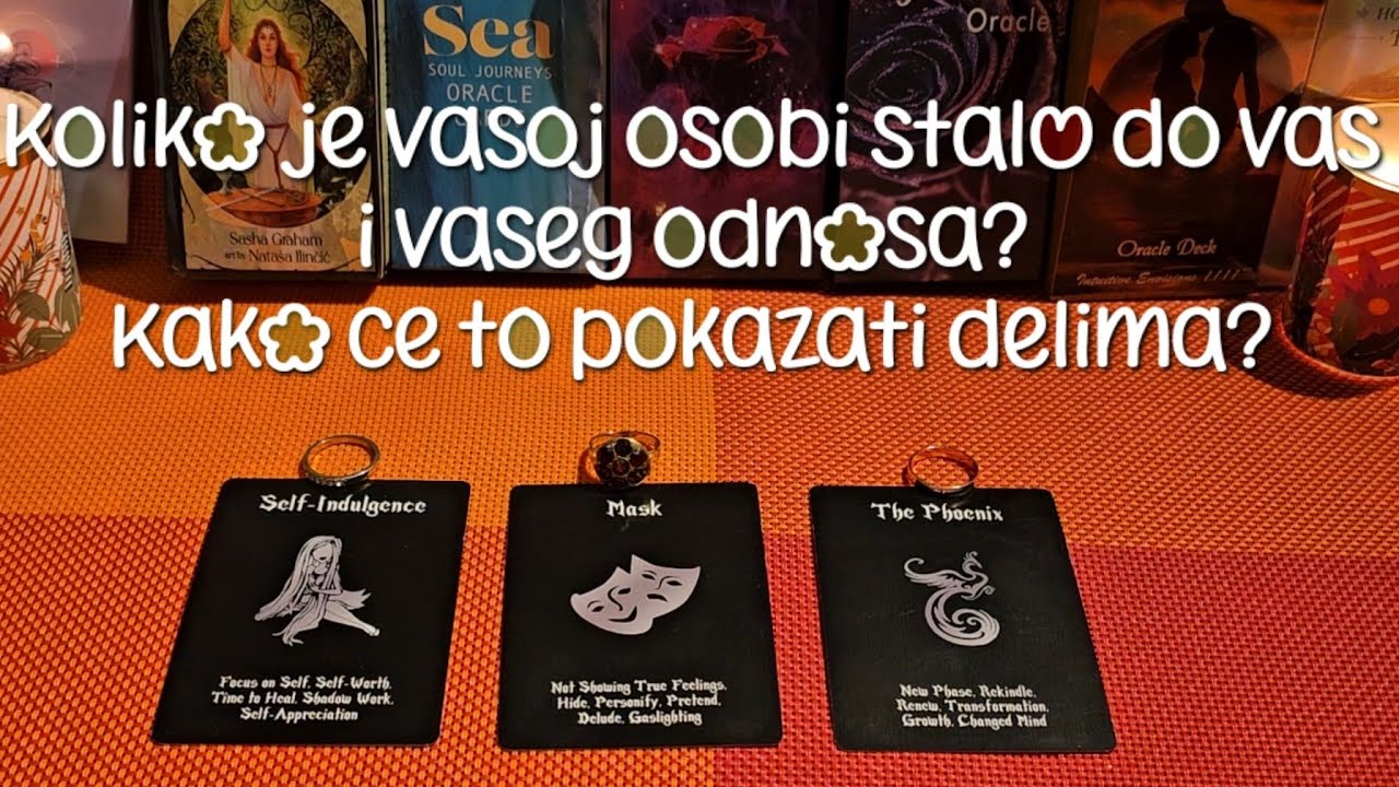 😏Koliko je vasoj osobi STALO do vas?🤗Kako ce POKAZATI?✈️💙