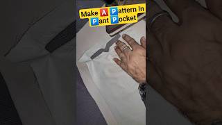 🅿️🅰️NT Pocket Pattern Sewing #worldtailor #shortstrends