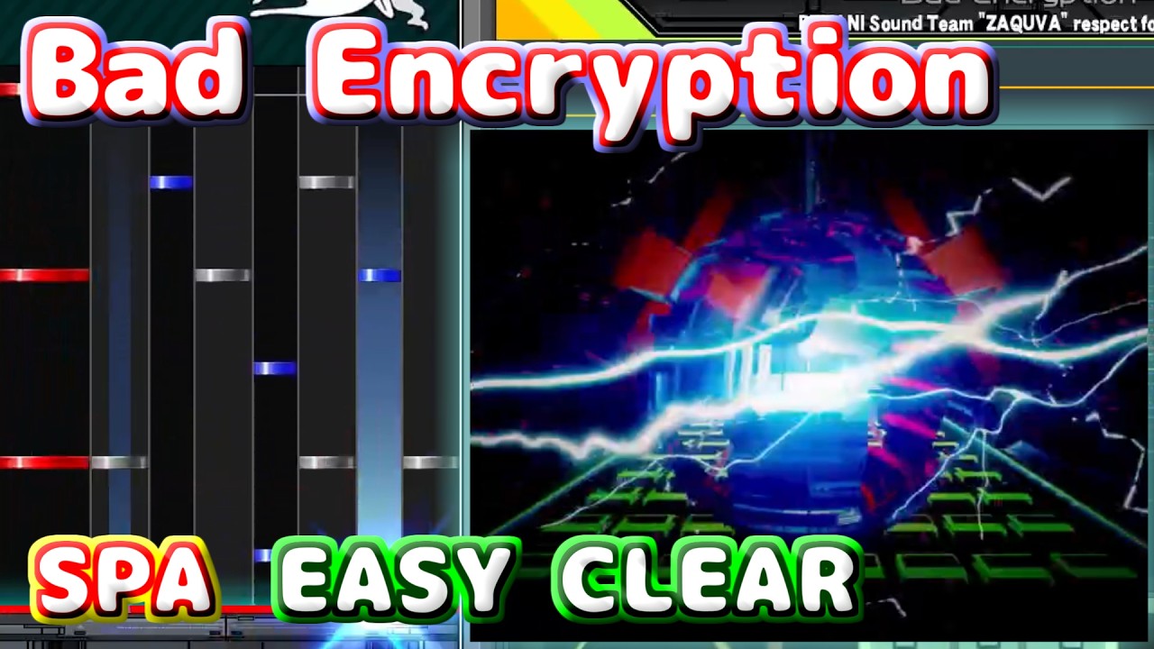 【beatmania IIDX 33 Sparkle Shower】Bad Encryption [SPA] (EASY CLEAR ...