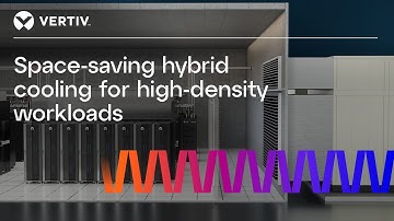 Space-saving hybrid cooling for high-density workloads | Vertiv™ CoolPhase Flex