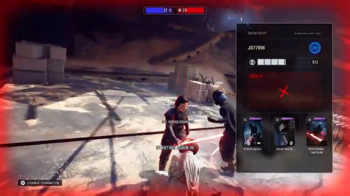 Star Wars Battlefront 2 - HvV Toxic Player Gets Destroyed