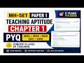 🔥 MH-SET Paper 1 Teaching Aptitude PYQ (2020–2025) 5 Years Questions Explanation | Ugc net | Mh set