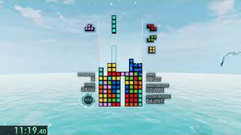 Tetris Effect Journey (Beginner) Speedrun in 35:39.53