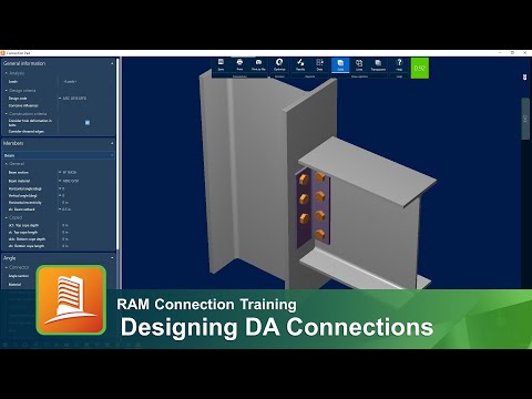 Designing Double Angle (DA) Connections in RAM Connection