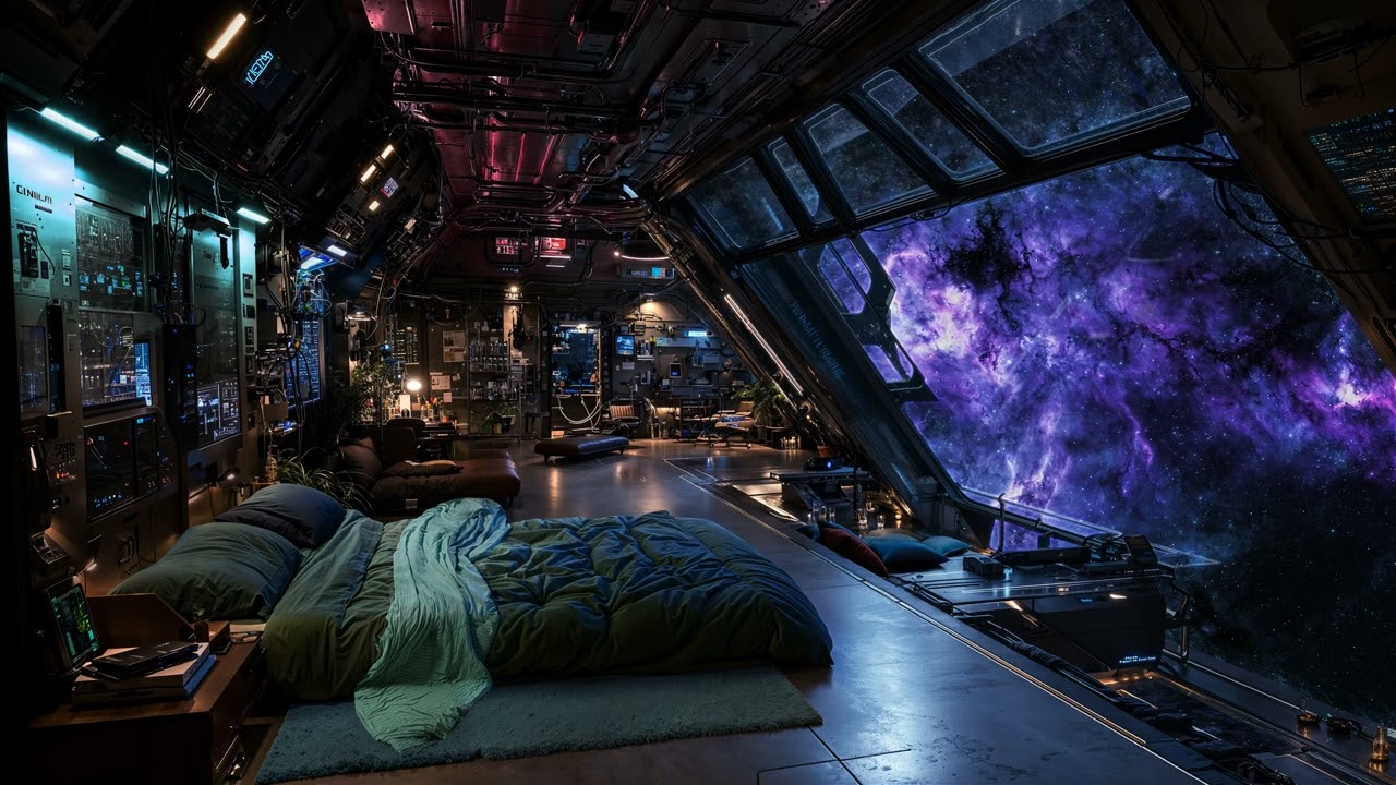 🎵 Interstellar Mission across Deep Space | Ambient Music and Deep Space Sounds | 4K | 10 hours