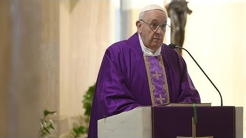 ĐTC Phanxicô: Lười biếng là một thứ thuốc phiện và làm ta nghiện buồn bã