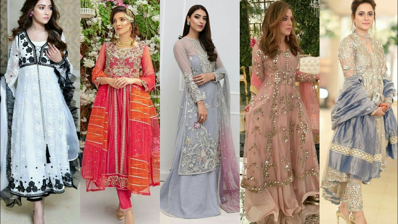 Stunning And Beautiful Eid Collection Dresses Designs For Girls And ...