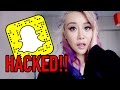 My Snapchat Got HACKED!!!!!