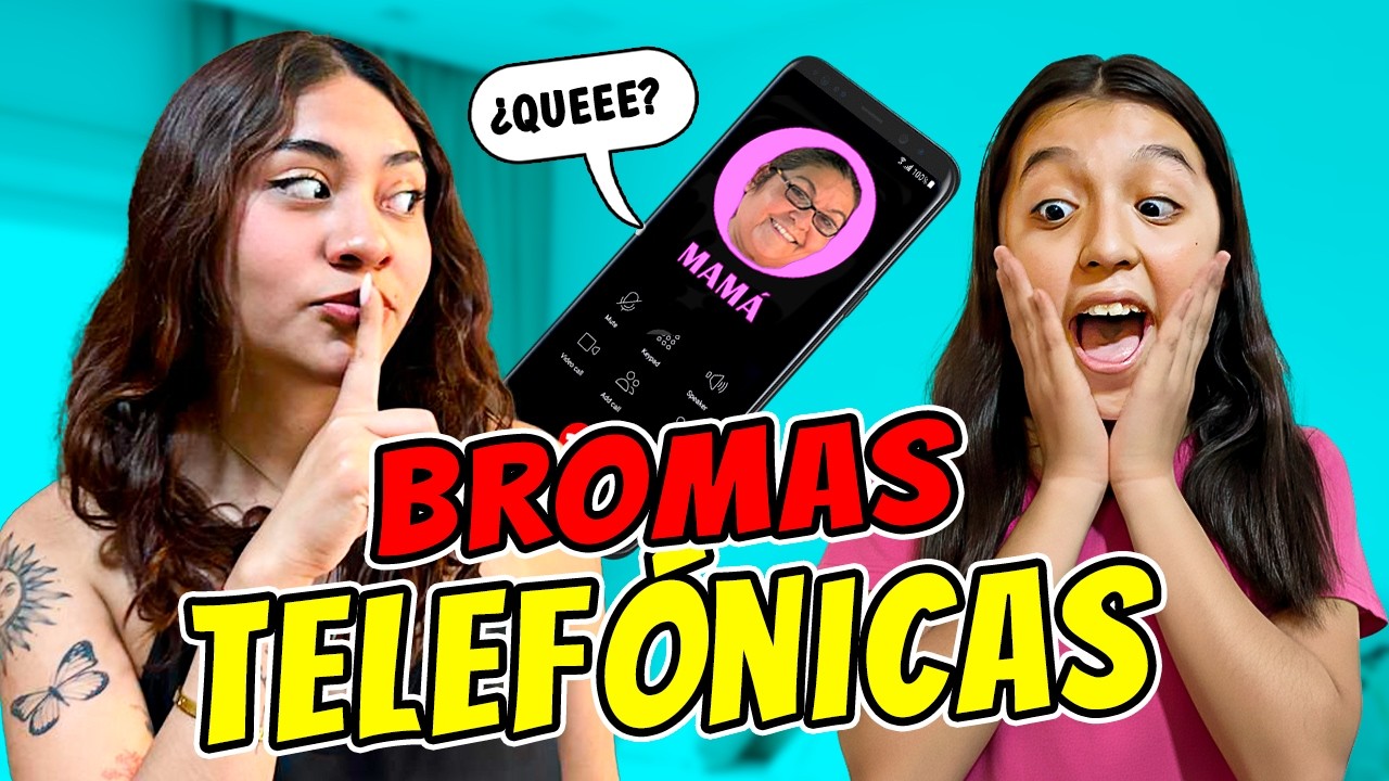 BROMAS TELEFÓNICAS A LA FAMILIA 😱🔥| Michell Merlin