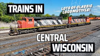 Rails to Wisconsin!  Action Along The Former WC and Soo Line-