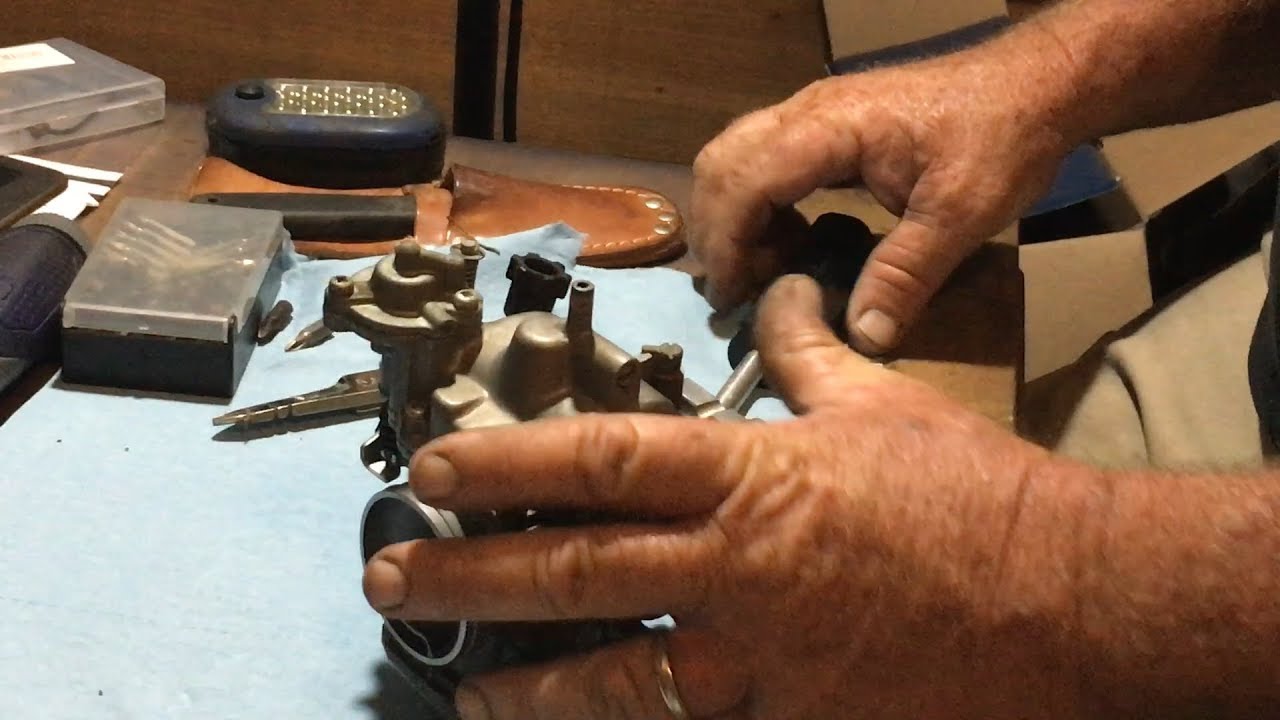 Honda Rebel 250 Carbureter Rebuild Part One:Tear Down - YouTube
