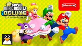 New スーパーマリオブラザーズ U デラックス 日本語 (パート1) ゲーム