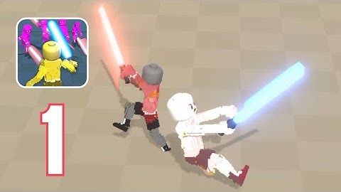 Block Gladiator 3D: Sword Duel ~ Gameplay eps.1 ~ Level 1-25