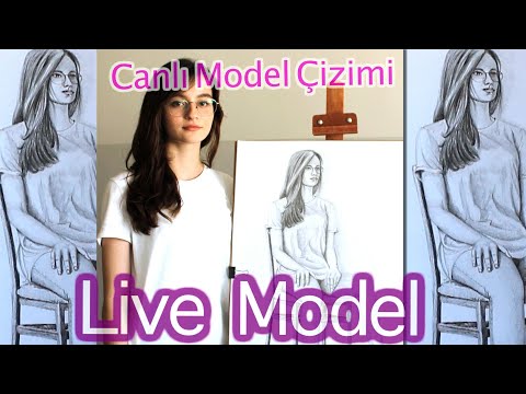 Canlı Modelden Desen Çizimi / Living Figurine Drawing