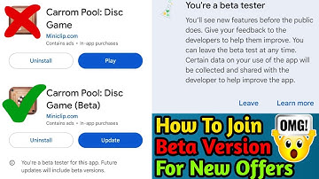 How To Join Beta Version For New Updates🔥||How To Download Old Carrom Pool Version🔥||#CarromPool🔥