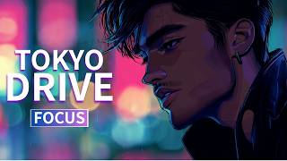 Tokyo Night Drive 🌆 Smooth R&amp;B Mix for Deep Focus &amp; Work