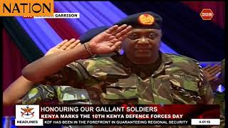 FULL VIDEO: President Uhuru Kenyatta honours gallant KDF soldiers
