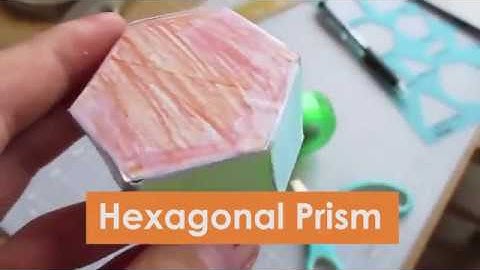 Easy Paper Hexagonal Prism in 4 Minutes: Awesome Cadecraft Art