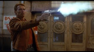 Arnold Schwarzenegger fell into the real world and lost his power. Last Action Hero (1993)