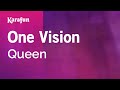 One vision  queen  karaoke version  karafun