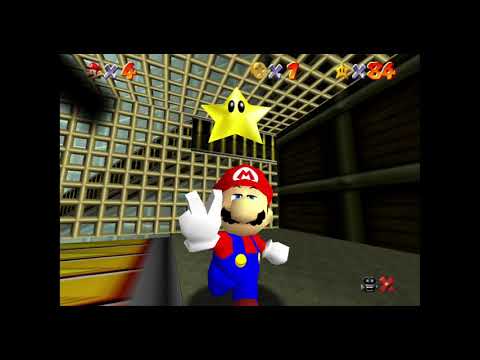 スーパーマリオ64 グルグルかごのなかへ攻略 チックタックロック Youtube