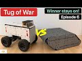 TUG OF WAR! Obstacon vs The Grazer! Huge Tank! Lego Technic MOC Winner stays on Series Episode 6! 4K
