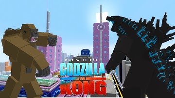 The Godzilla vs. Kong Mod on Minecraft! (Showcase)