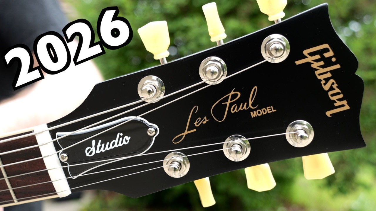 I Tried the NEW 2026 Studio | Gibson Les Paul Studio Faded Guitar
