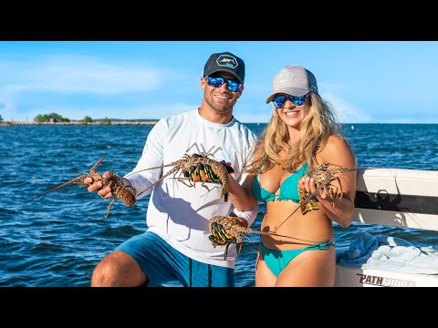 Why people go CRAZY for Florida's Spiny Lobster - 2020 Mini Season Must See! - Catch Clean Cook video thumbnail