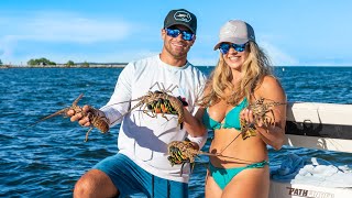 Why people go CRAZY for Florida's Spiny Lobster - 2020 Mini Season Must See! - Catch Clean Cook