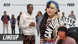 Seanic reacts to: Guess Who’s Rich or Poor | Lineup | Cut