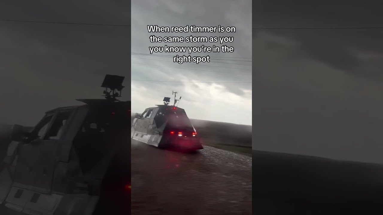 I Saw Reed Timmer While Storm Chasing For The First Time Ever 