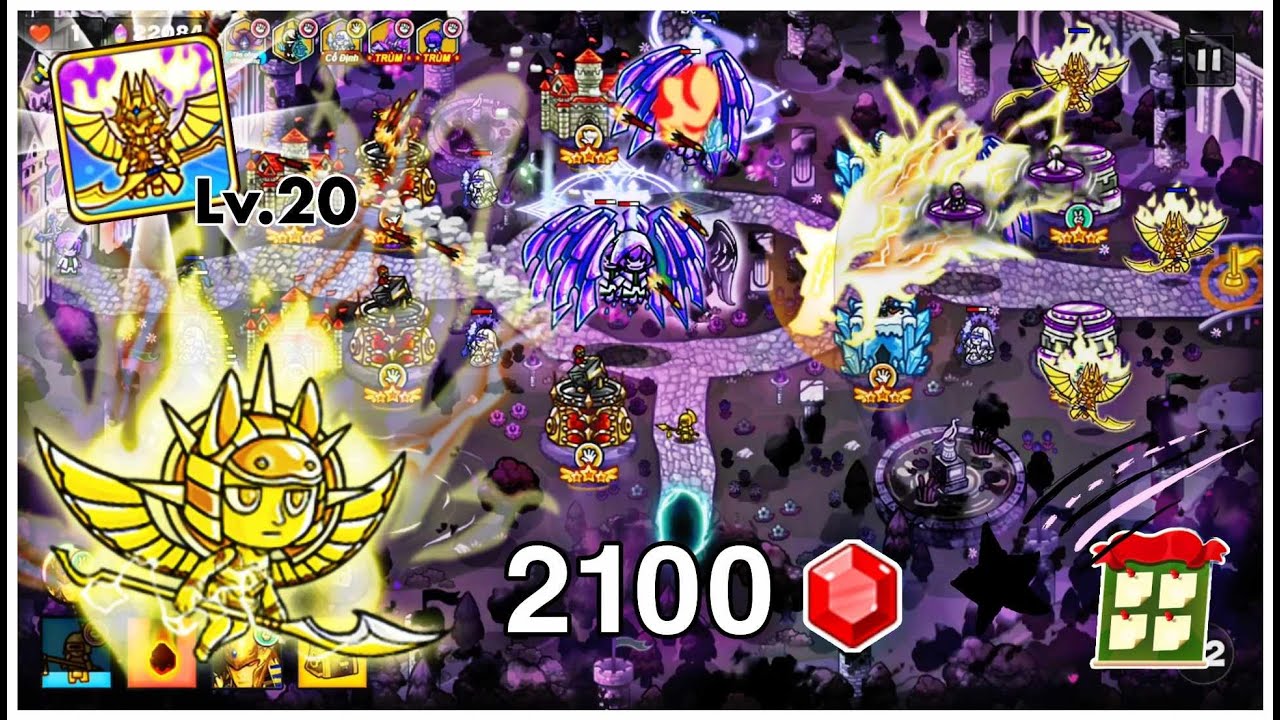 Cách mua Nameless Awk bằng Ruby, biến Acc cùi thành Acc khá cùi (Re-up) | Gold Tower Defence | Snow