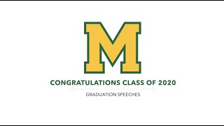 04 - MHS GRADUATION SPEECHES 2020