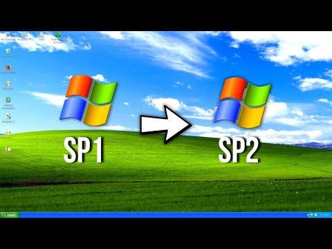 Upgrading Windows XP SP1 to SP2 in 2023 - YouTube