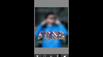 Glass Font On Android - How to Make New multi color Glass Font In Pixlab Ps Touch - jutt Creation