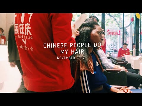 BLACK GIRL gets hair done IN CHINA (FAIL!) | Shanghai, CHINA| Maryjane Byarm