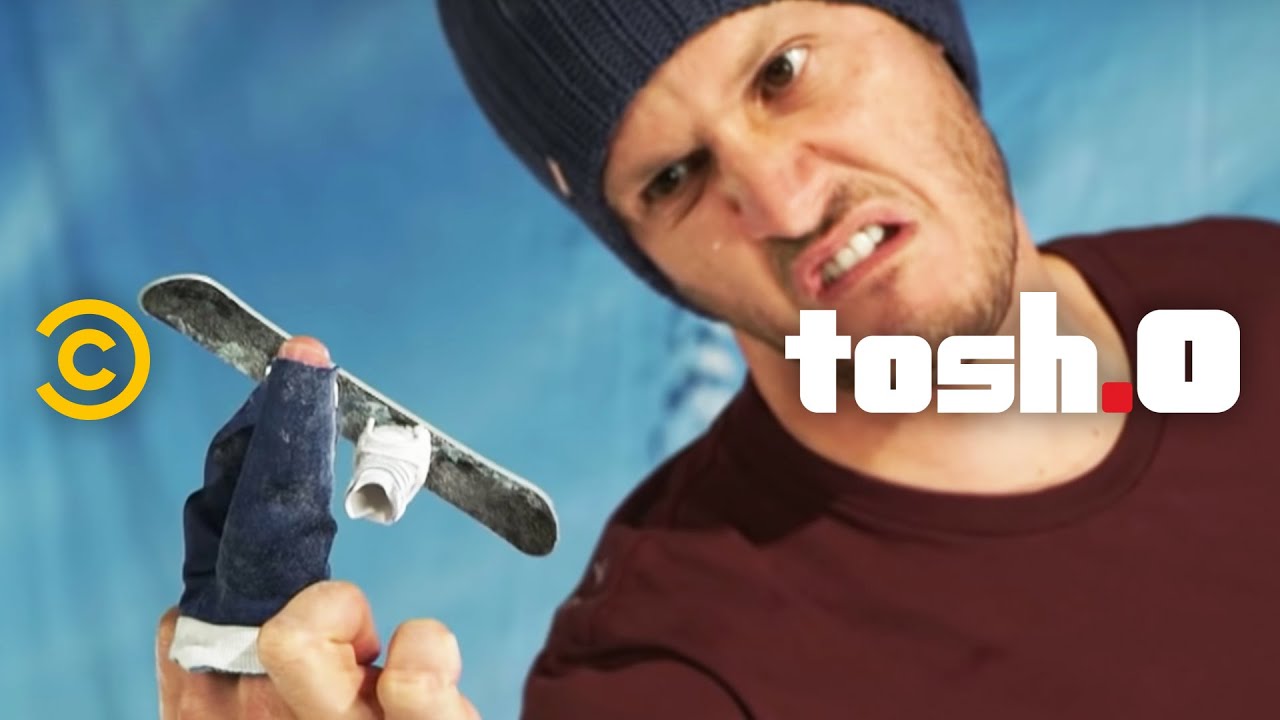 toshページ！ Tosh.0 - Finger Winter X Games - YouTube