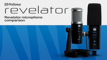 PreSonus Revelator™ Microphone Comparison