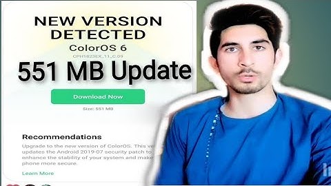 Oppo f9 pro New color os Update 551 MB New Features Include Color os 6 update