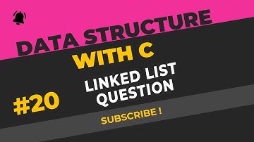Linked List question | Traversing Logic of Linked List | Data Structure in c | Lecture 20