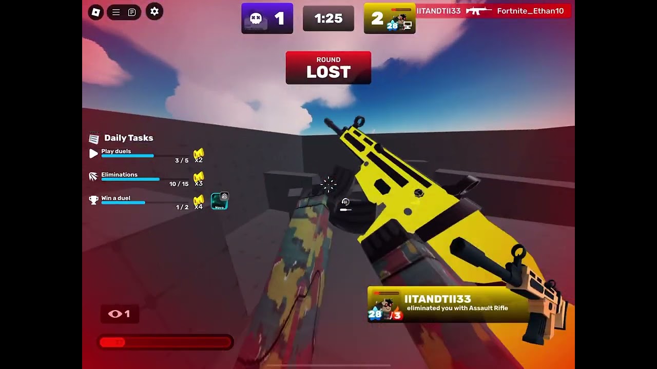 ￼ undefeated ￼in Roblox rivals