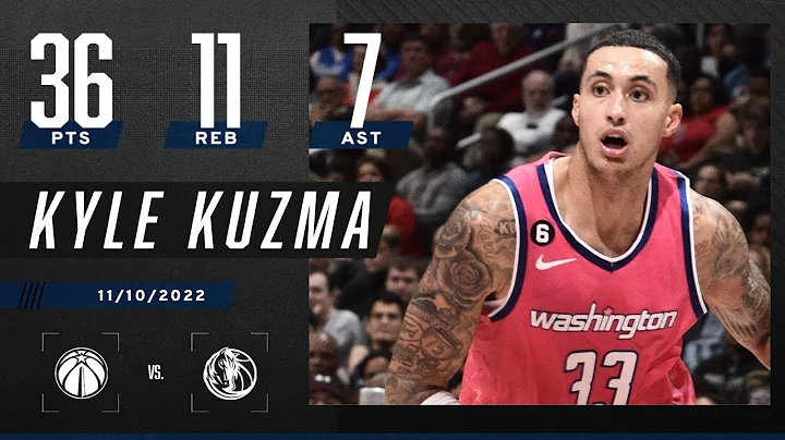 Kyle Kuzma conjures up 36 PTS & 11 REB in Wizards' win over the Mavericks