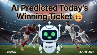 ChatGPT Weekend Football Predictions — AI Betting Tips & Soccer Predictions Today