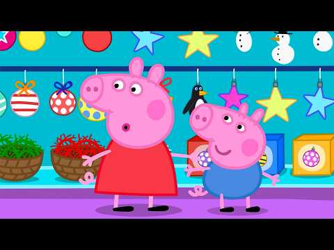 The AMAZING Christmas Shop! 🎄 Peppa Pig Tales 🎁 Peppa Pig at Christmas