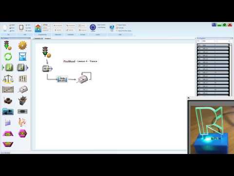 PicoMood Flowchart Programming Lesson 4 Trance