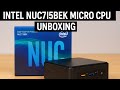 Intel NUC7i5BNK micro cpu Unboxing and Setup